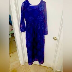 India dress bandhini print